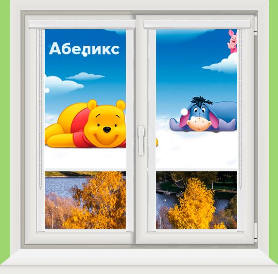 Рольшторы с фотопечатью на тематику Детские